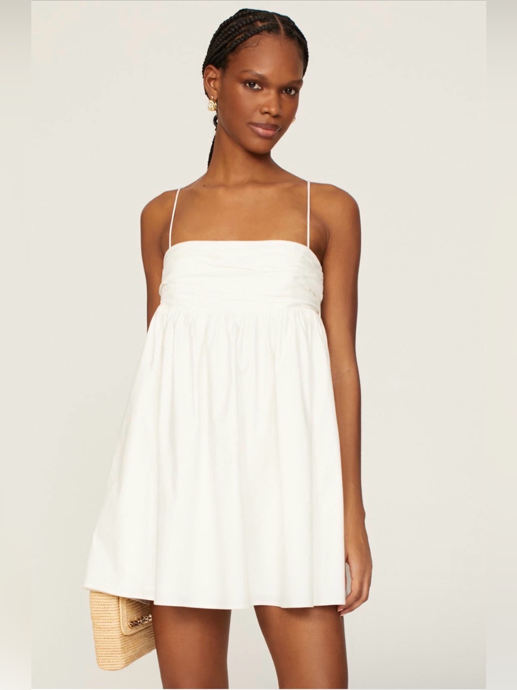 Reformation Catarina Dress White 10